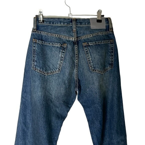 6397 NWT Slim Skinny Jeans Women’s Size 26 Clean Dark High Rise Italian Denim - Picture 6 of 15